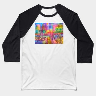 Lala-land ( Rainbow Land ) Baseball T-Shirt